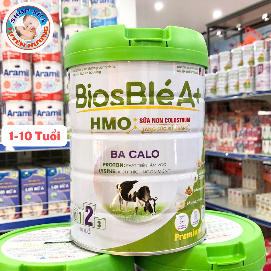 Sữa BiosBle A+ HMO số 0,1,2 900G, 400G - BioBle