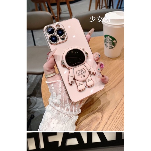 Ốp lưng iphone Phi Hành Gia bảo vệ camera 7plus/8 plus/x/xs/xsmax/11/11pro/11 promax/12promax/13/13promax YT Phone Case