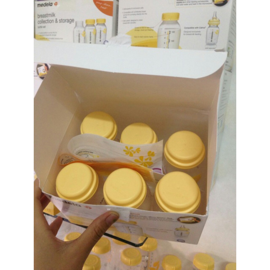 Combo 1 set bình 150ml hộp 6 bình