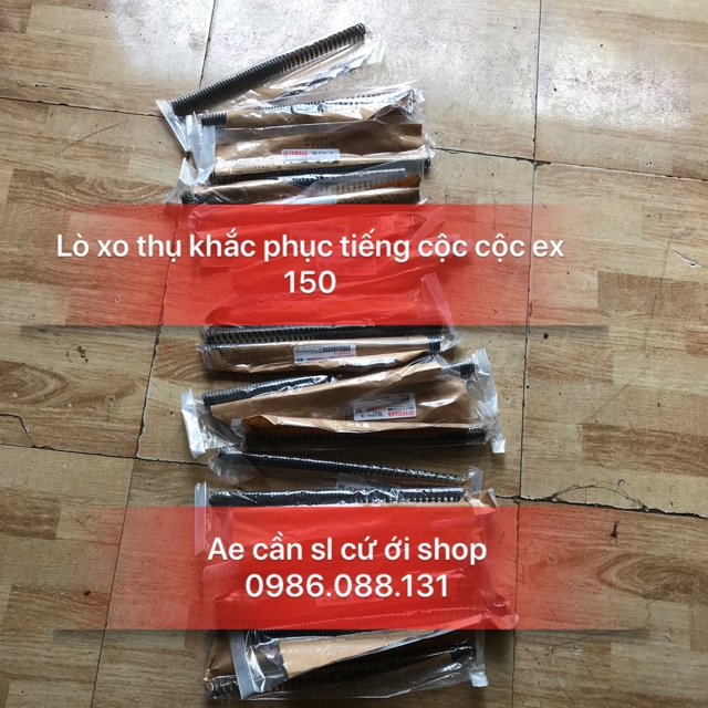 Lò xo thụt lắp ex150 hết cục cục nha ae