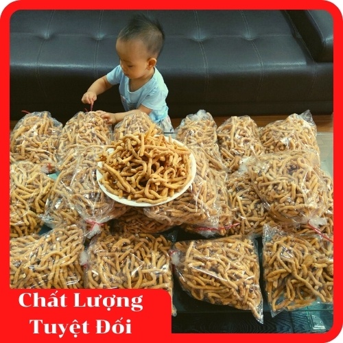 Quẩy xoắn giòn, không đường hóa học, ngọt dịu 500gr | BigBuy360 - bigbuy360.vn