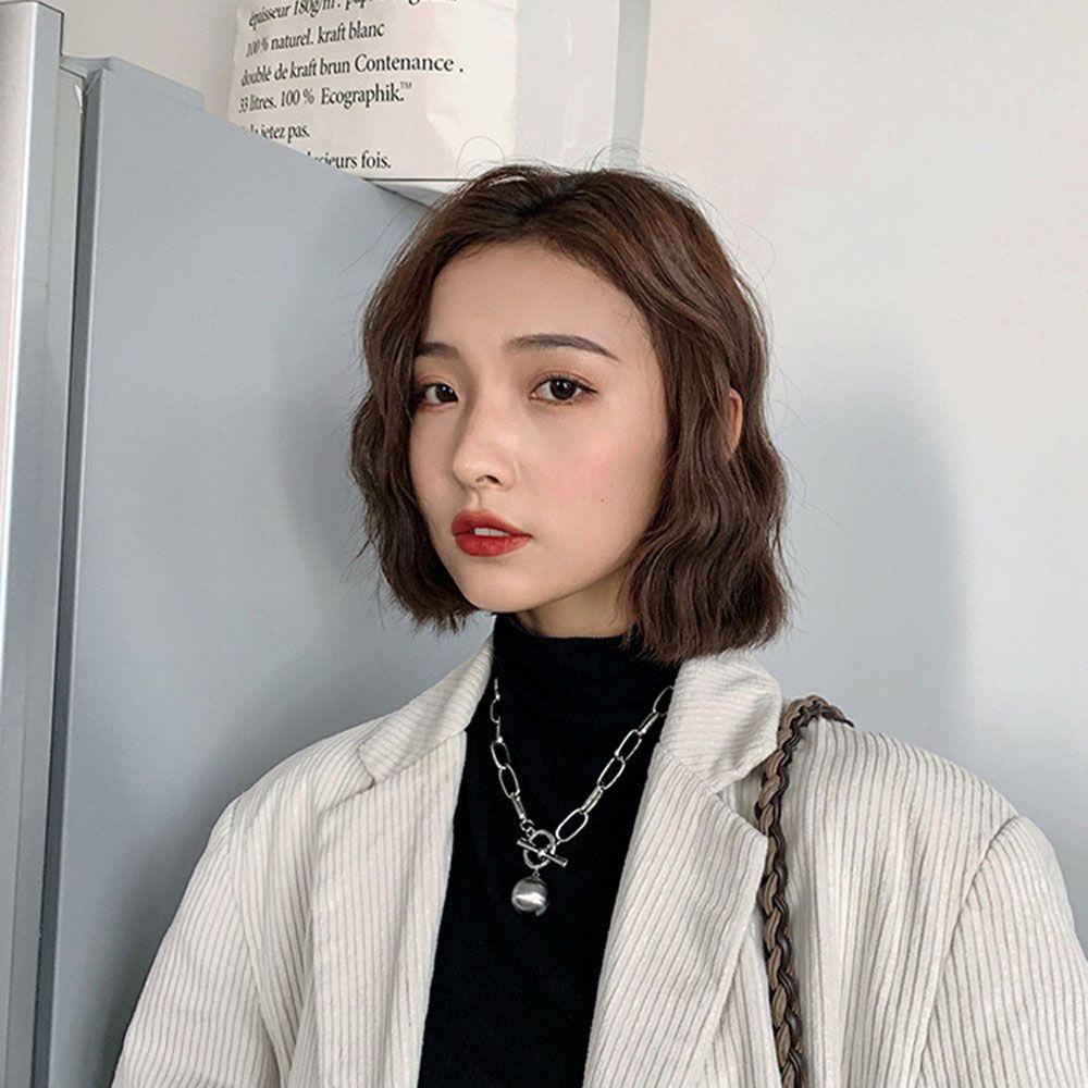 JARRED Vòng Đeo Tay Dây Xích Kim Loại Dày Mặt Hình Học Phong Cách Punk