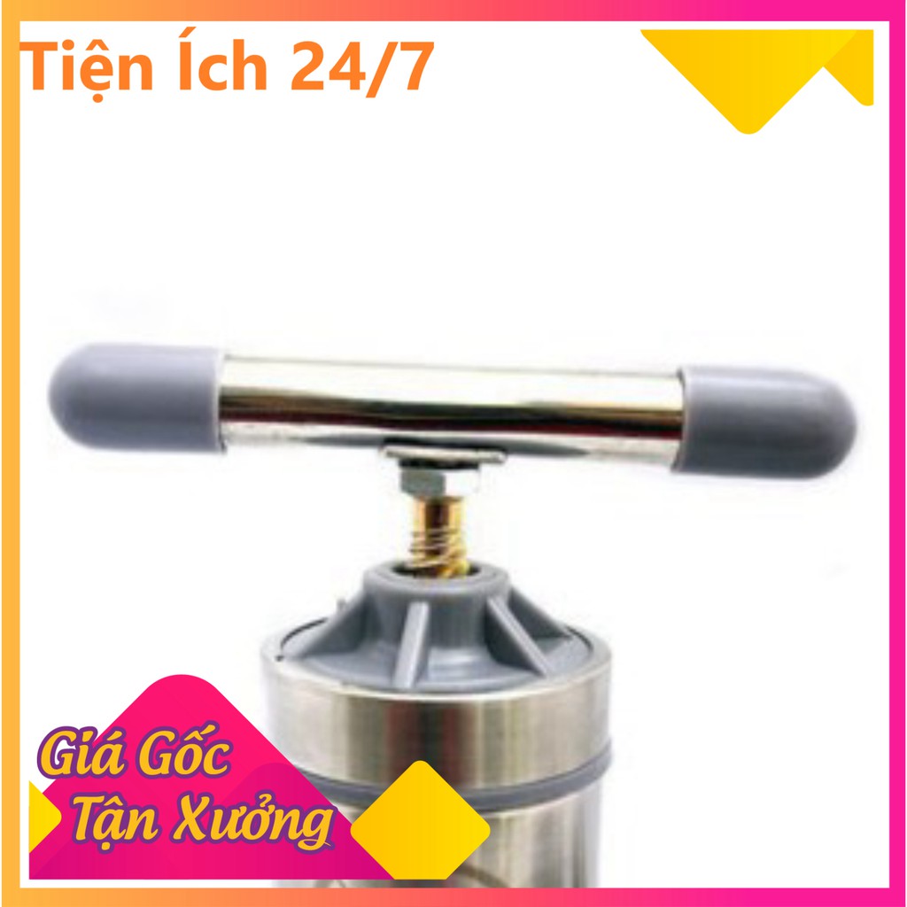 Máy Làm Bún, Mỳ Tươi Tại Nhà Bằng Inox, Tặng Kèm Bộ 5 Size Bún - [Tiện Ích 24/7]