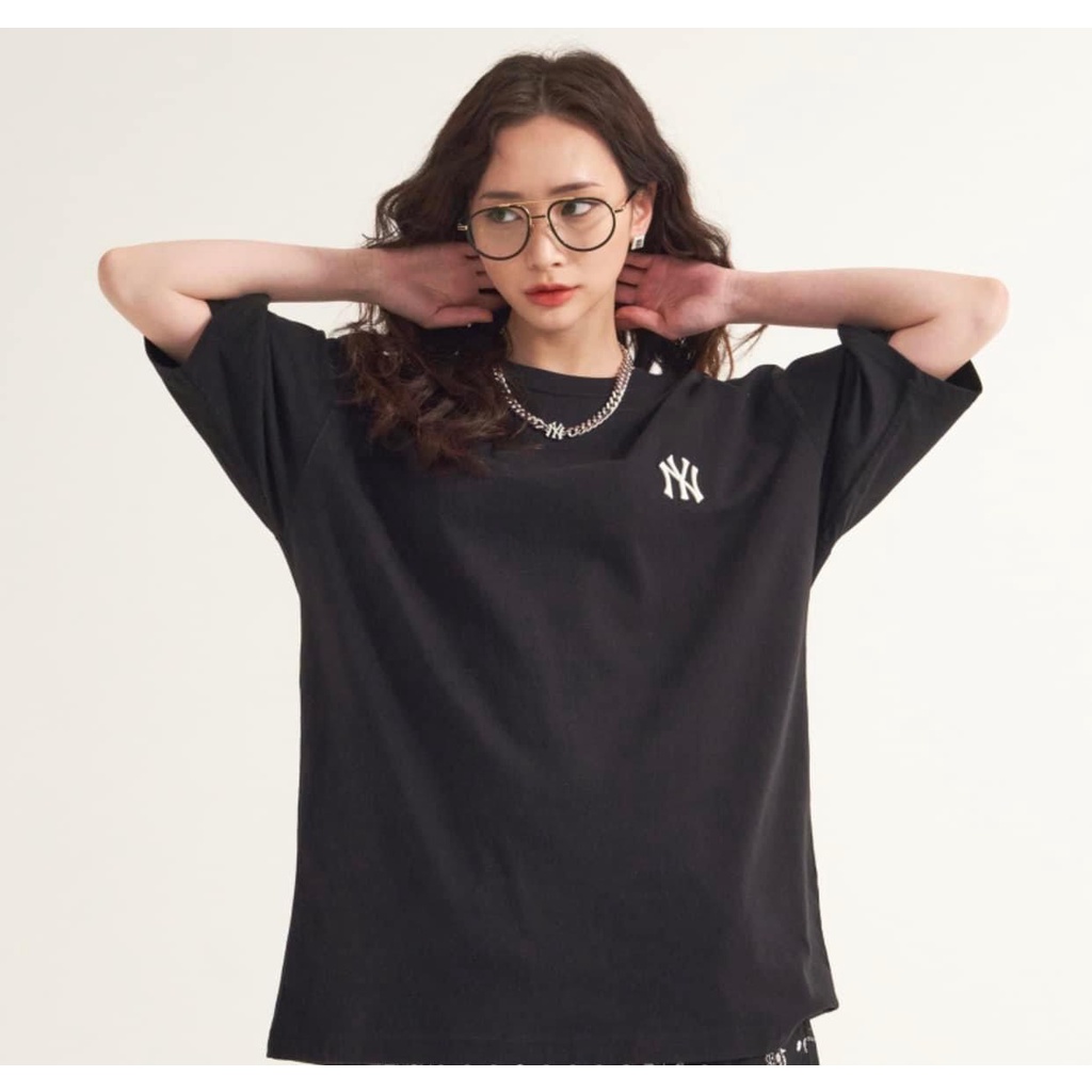 Áo thun tay lỡ MLB Dabana logo , áo thun unisex form rộng , Cocmer_vn