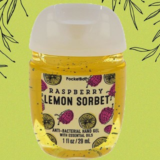 [Hàng USA] Gel Rửa Tay Khô Bath & Body Works – Raspberry Lemon Sorbet – có sẵn