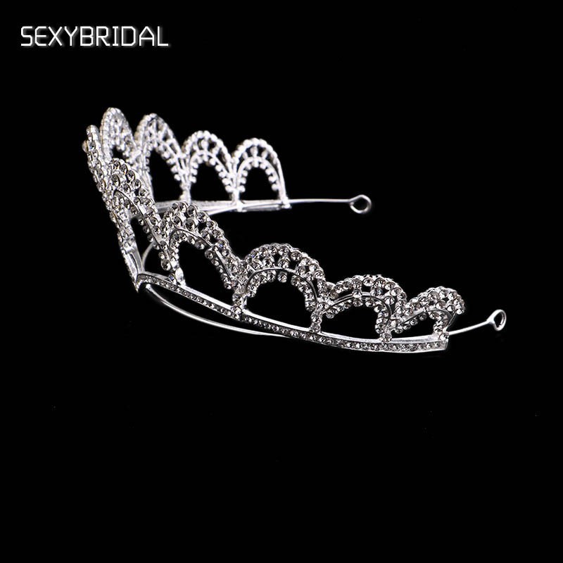 Cài Tóc Hình Vương Miện Đính Đá Thời Trang Cho Nữ