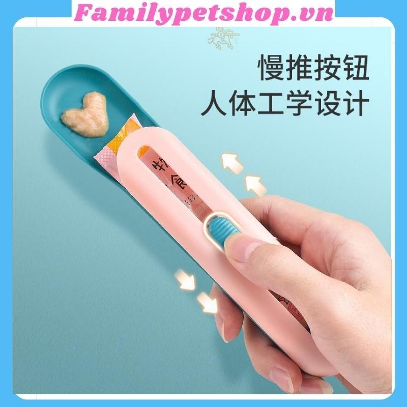 Dụng cụ cho mèo dùng súp thưởng -familypetshop.vn