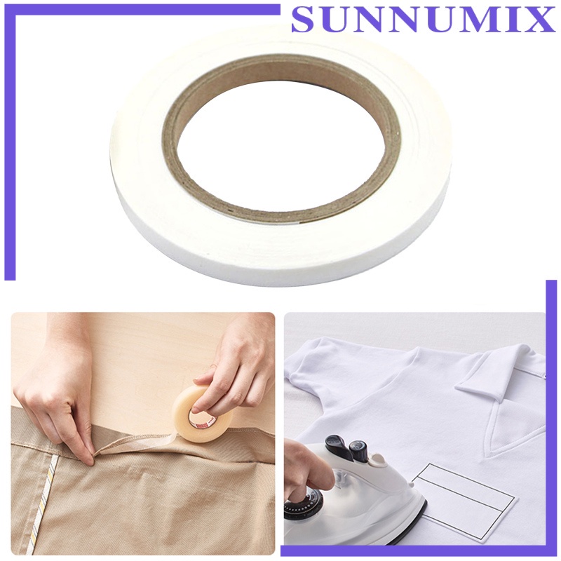 [Sunnimix] Cuộn Băng Keo Hai Mặt Tự Dính Chắc Chắn Không Đường May Viền Quần Áo Jean