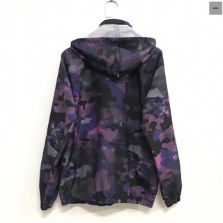 ÁO KHOÁC DÙ CAMO TÍM