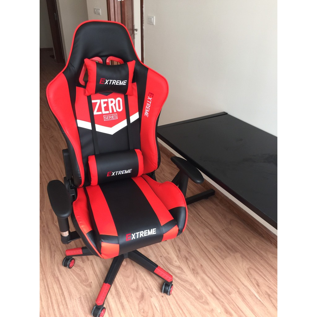 Ghế Game Extreme Zero v1 - Xoay nâng hạ - Ngả lưng - Chơi Game Stream Gaming Văn Phòng