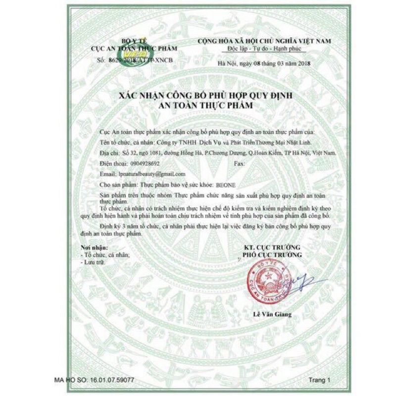 Ngũ cốc beone hàng chính hãng