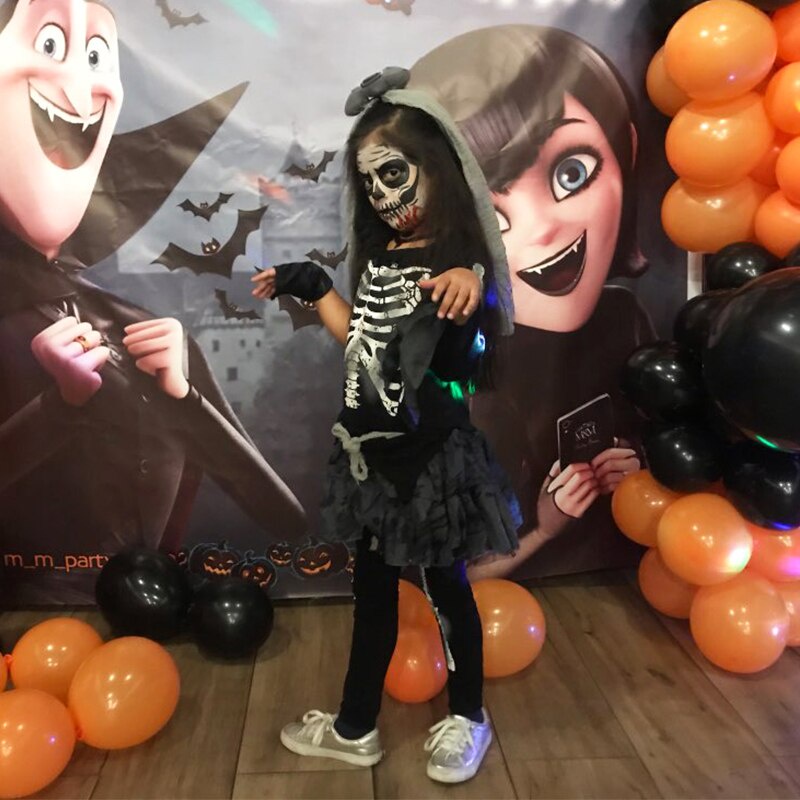 Đồ hóa trang trẻ em - Váy cô dâu ma 1 | Girls Skeleton Bride - FT22114 - Yay