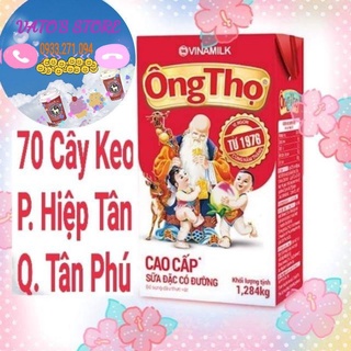 Sữa đặc Ông Thọ đỏ hộp giấy 1284g / Sữa đặc có đường Vinamilk Ông thọ đỏ hộp giấy 1,284kg