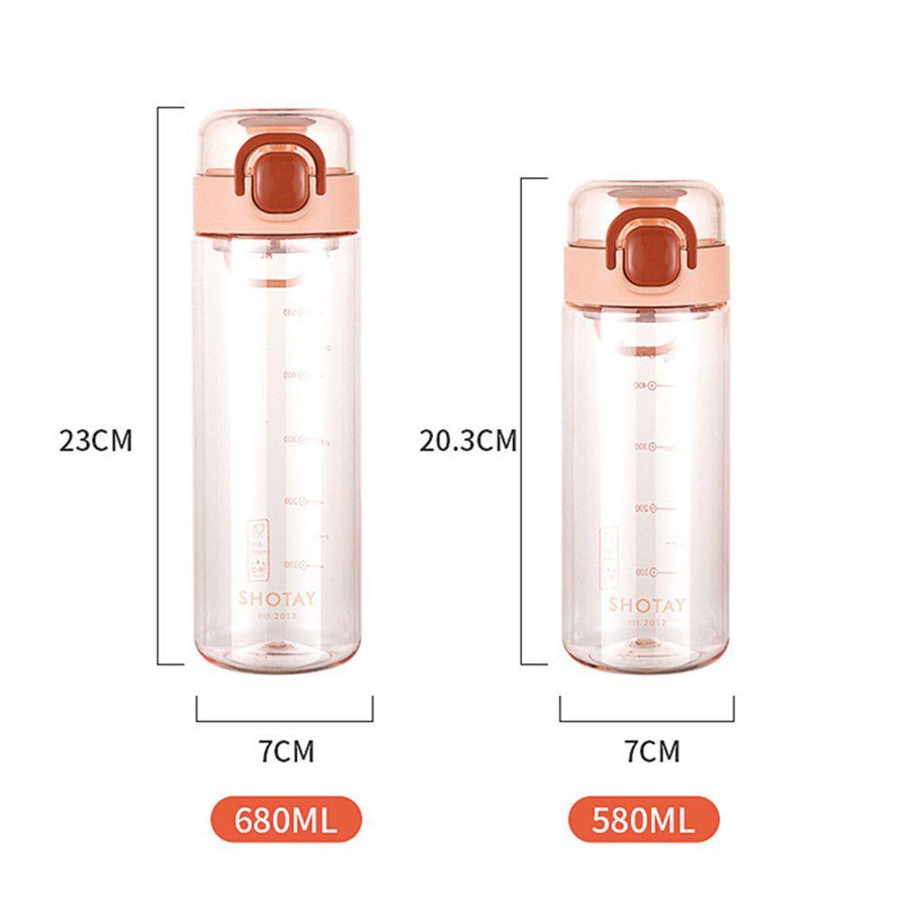 Bình Nước Thể Thao 580 / 680ml Chống Rò Rỉ Tiện Dụng