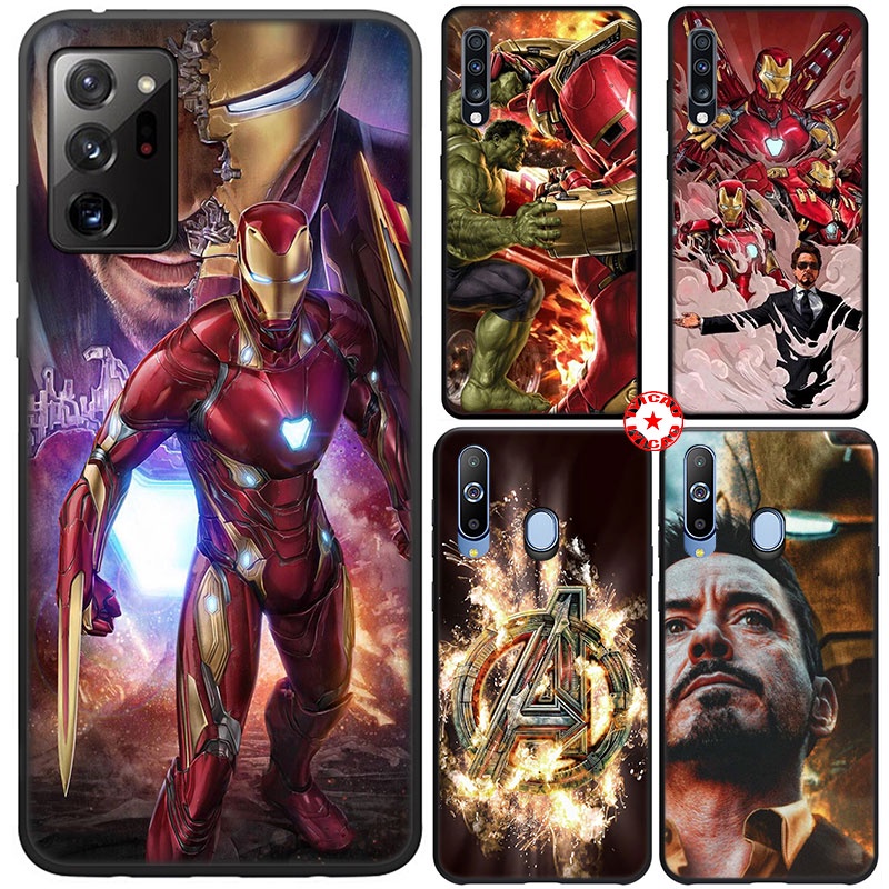 Ốp Điện Thoại Hình Iron Man Cho Samsung Galaxy J4 J5 J6 J7 J730 J8 Plus Prime Core Pro XN25