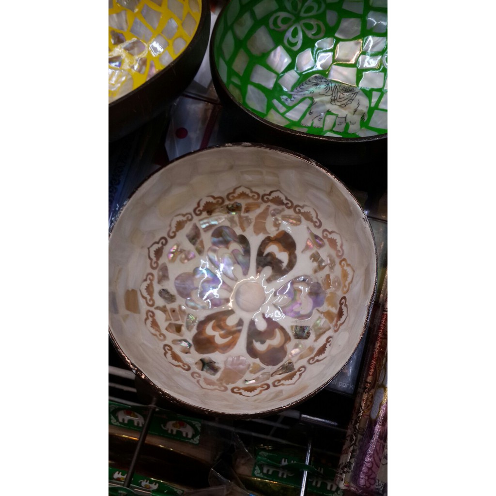 Bát Dừa Khảm Trai Mỹ Nghệ