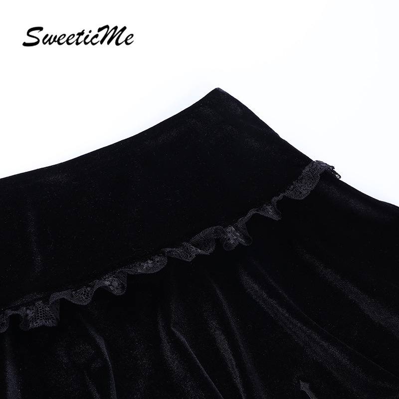 Chân Váy Ren Thêu Họa Tiết Xinh Xắn Dành Cho Nữ