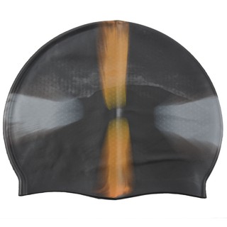 Mũ bơi silicone màu xám / xám cho người lớn