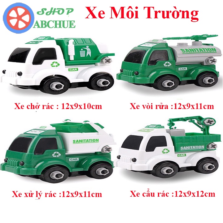 Đồ chơi cho bé ô tô lắp ráp