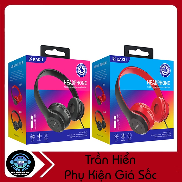 Tai nghe chụp có dây Kaku mã KSC-437
