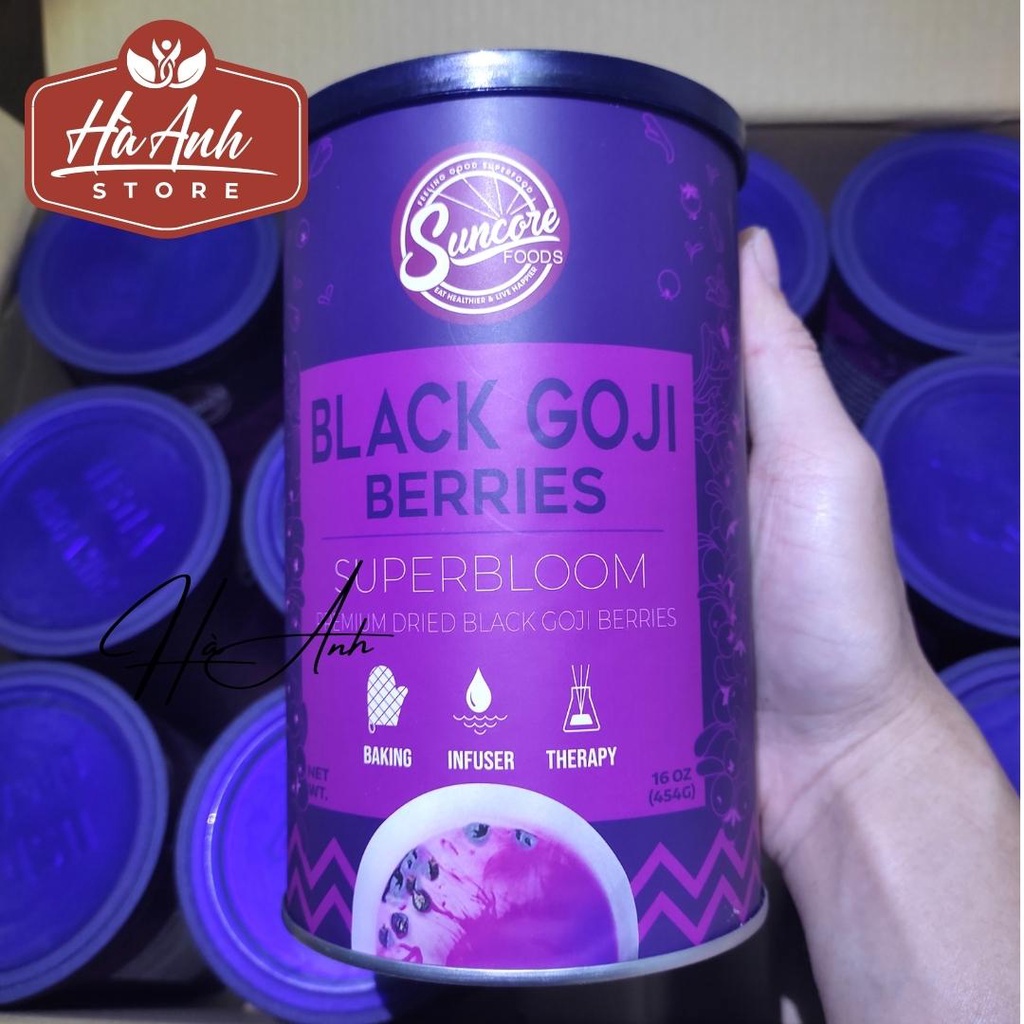 Hắc Kỉ Tử Mỹ Black Goji Berries 454gr