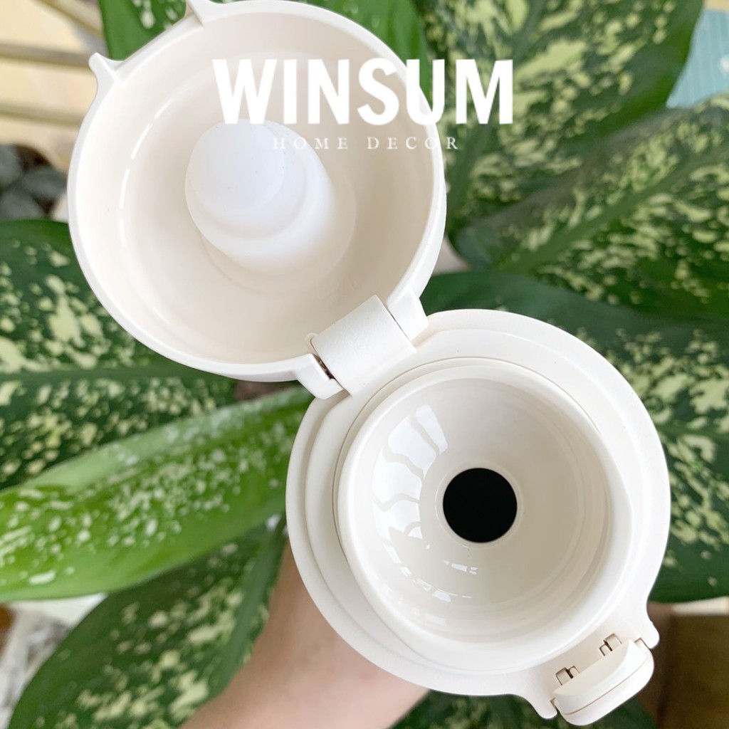 Bình Nước Giữ Nhiệt Có Túi Đựng Hình Gấu Đáng Yêu 420ml - Winsum.decor