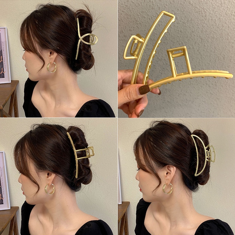 Kẹp Tóc Kim Loại Thời Trang 1A