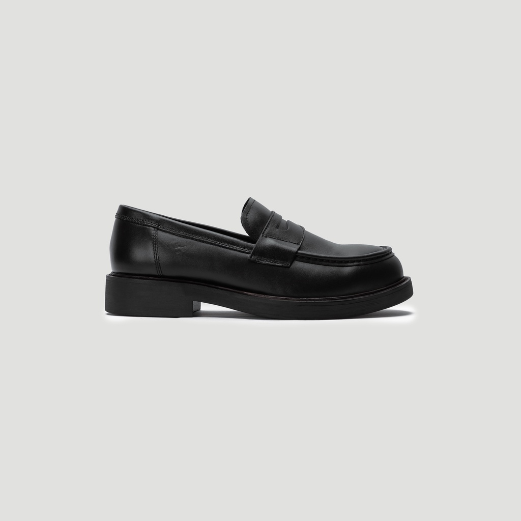 Giày Lười THEWOLF Penny Loafer - Đen