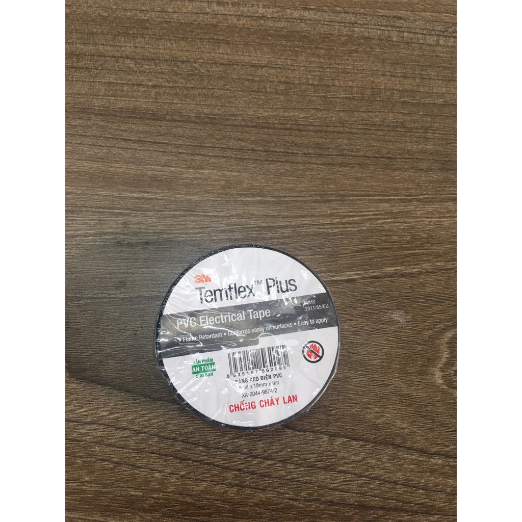 BĂNG KEO ĐIỆN 3M TEMFLEX PLUS PVC HARNESSING TAPE