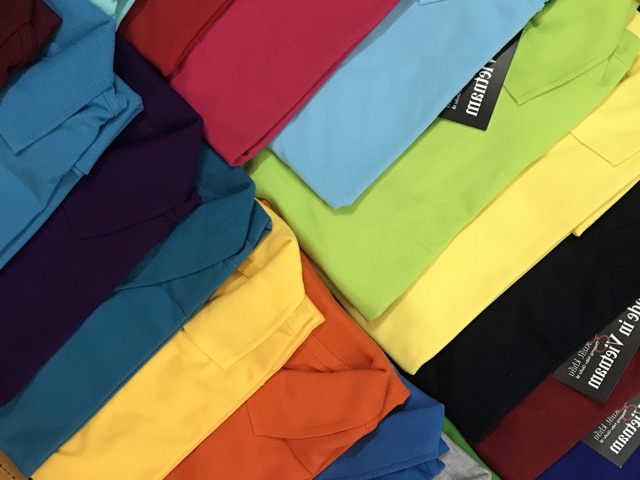 Áo polo nữ tay ngắn cổ trụ thể thao chất liệu CVC cao cấp dày dặn, thoáng mát, không nhăn xù, hàng Việt Nam xuất khẩu | BigBuy360 - bigbuy360.vn