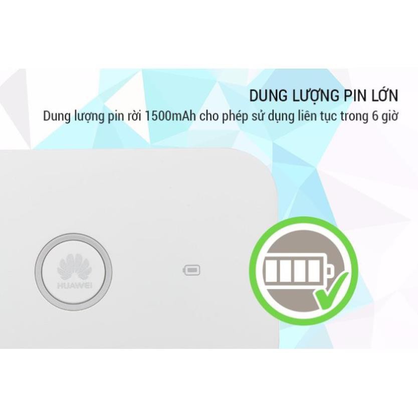 [Hàng Nhập Khẩu] BỘ ĐỊNH TUYẾN DI ĐỘNG HUAWEI WIFI E5573 3G / 4G (LTE)