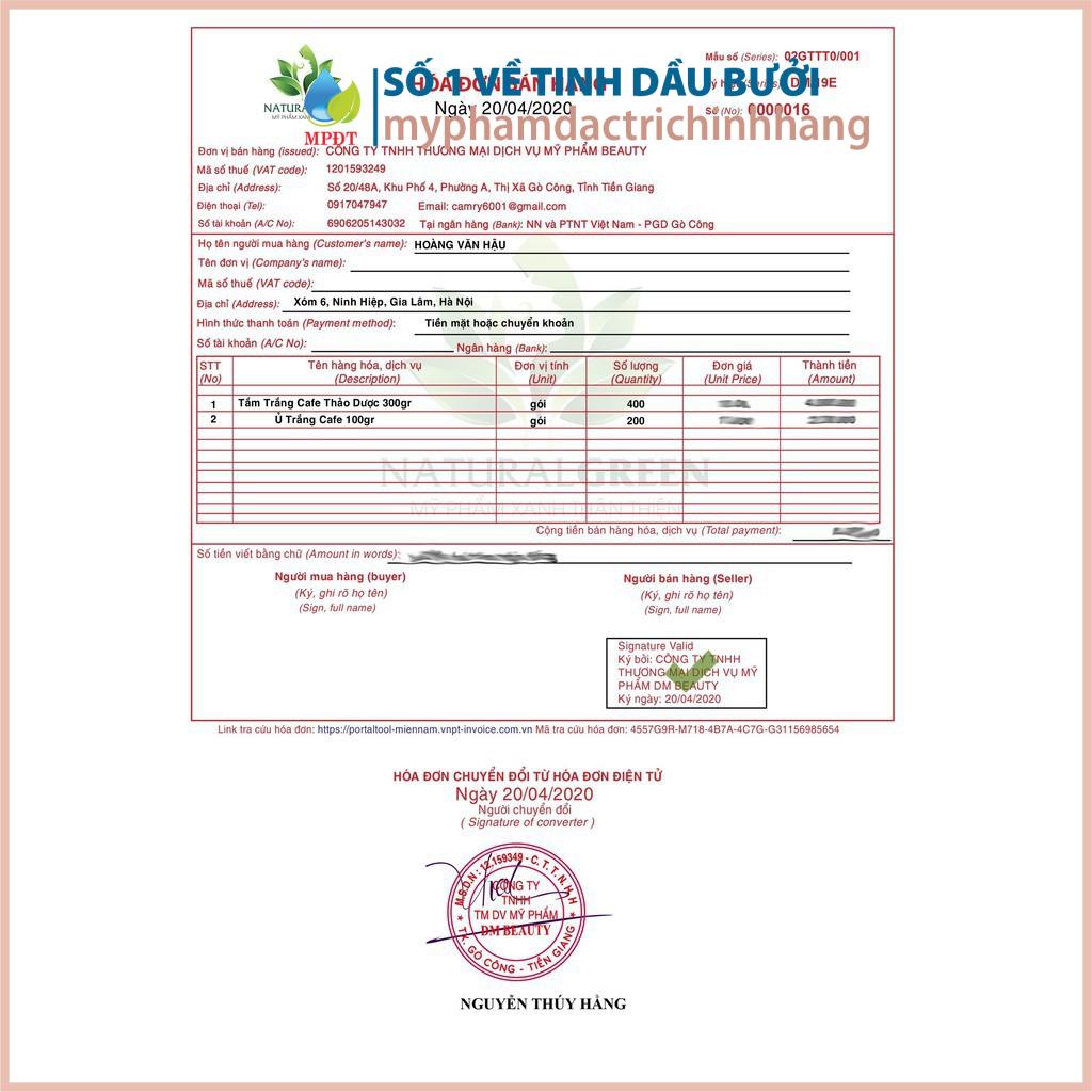 [ 500GR] Ủ TRẮNG CAFE (dùng cả face và body) . . . mới cập nhật chính hãng mới. | BigBuy360 - bigbuy360.vn