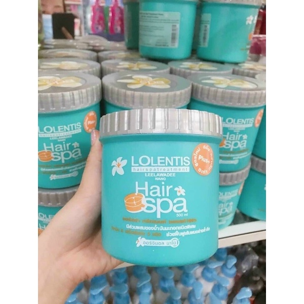 Ủ tóc hair spa thái lan phục hồi tóc yếu khô xơ chẻ ngọn , tóc hay sử dụng hoá chất với vitamin B5 tinh dầu jojoba