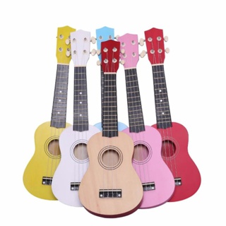 [HOT DEAL] Đàn Ukulele Soprano màu trơn tặng kèm phụ kiện giá rẻ (có sẵn)
