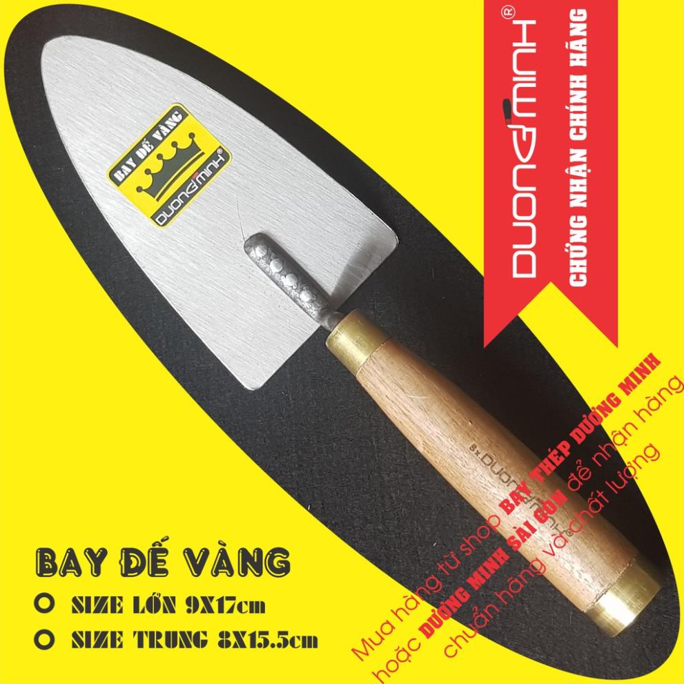 Bay xây hồ lưỡi thép cao cấp cán 2 đầu bọc đồng Dương Minh loại Lớn. Hakhanhelec