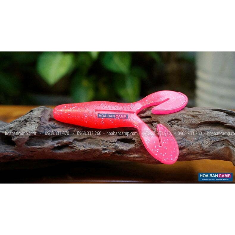 Mồi Mềm Ribbit Thailand Kèm Lưỡi | Vỉ 4 Con