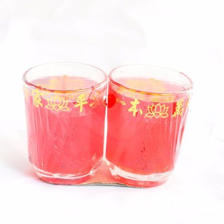 Hộp 6 cặp đèn cầy ly - R lá