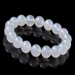 Vòng tay mã não trắng 10mm