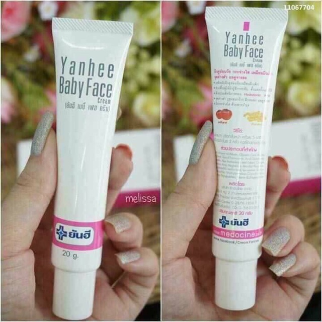 Kem trắng da mặt Yanhee Baby Face Cream