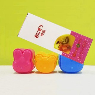 bộ 3 khuôn cơm tạo hình cho bé