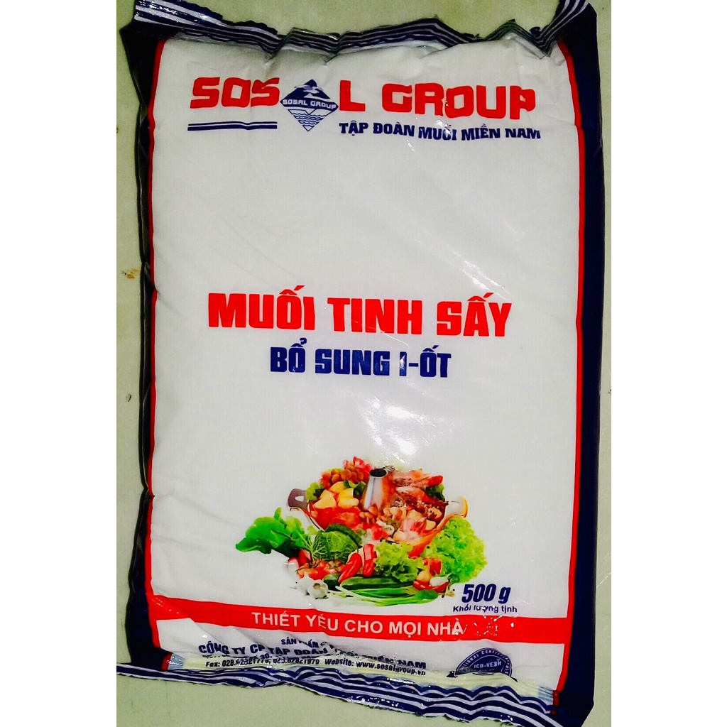 Muối I-ốt gói
