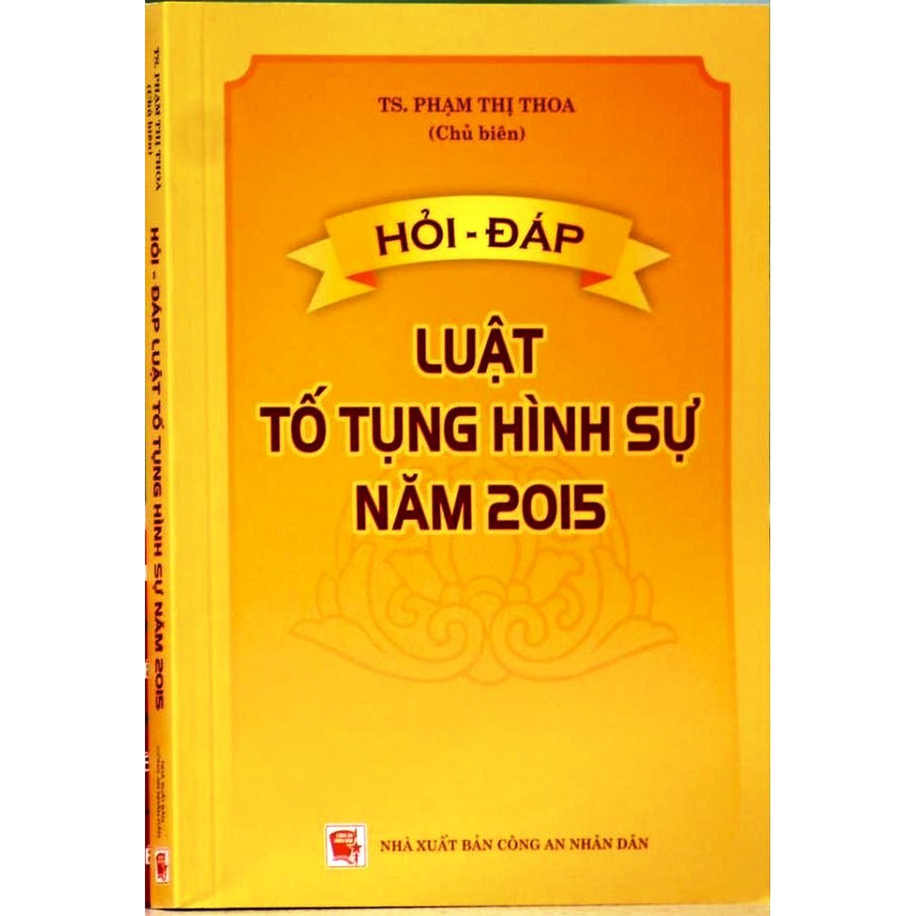 Sách - Hỏi - đáp luật tố tụng hình sự năm 2015