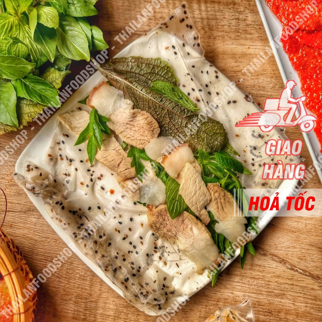 Bánh Tráng Mè Đặc Sản Phan Rang - Túi HCK 10 Cái
