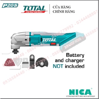 Máy cắt cầm tay dùng pin đa năng TOTAL TMLI2001 điện thế 20V, không kèm theo pin và sạc - Chính hãng [thietbilaodong]