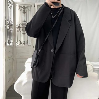 Áo blazer vest nam phong cách Hàn Quốc vạt tròn