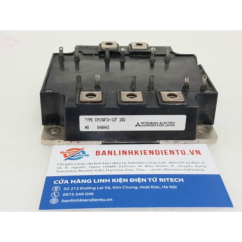 CM150TU-12F Module IGBT 150A 600V (tháo máy)
