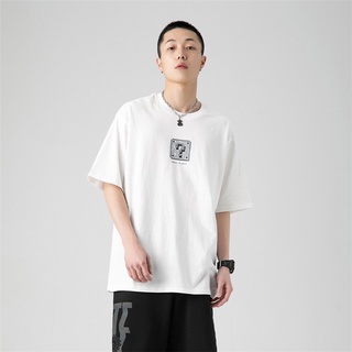 Áo thun nam form rộng tay ngắn Mario, áo thun unisex form rộng họa tiết Mario [Basic Plan]