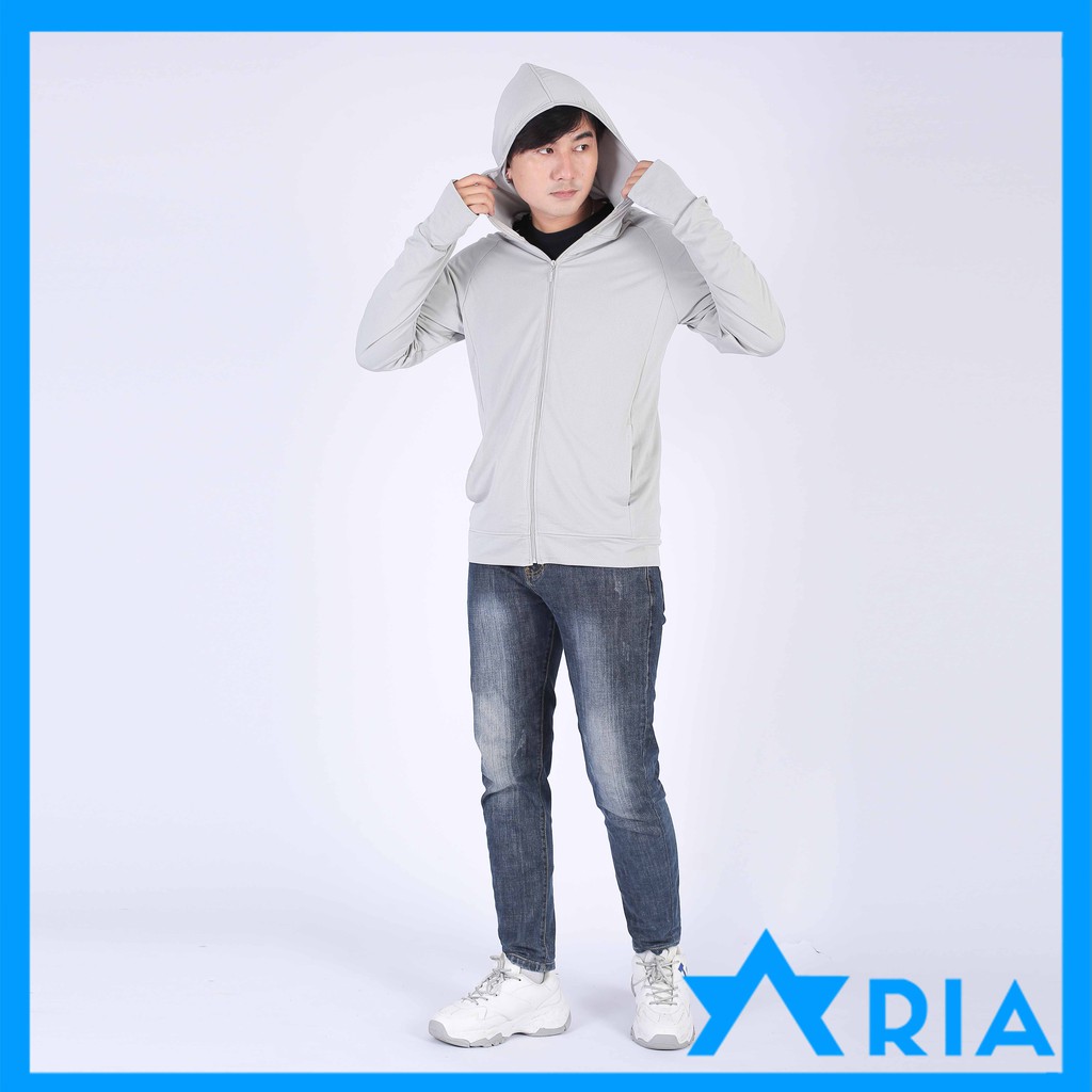 Áo Chống Nắng Nam Vải Kim Cương Dầy Chống Tia UV Chống bụi Thoáng Mát Mới Nhất 2021 (màu Than) | BigBuy360 - bigbuy360.vn