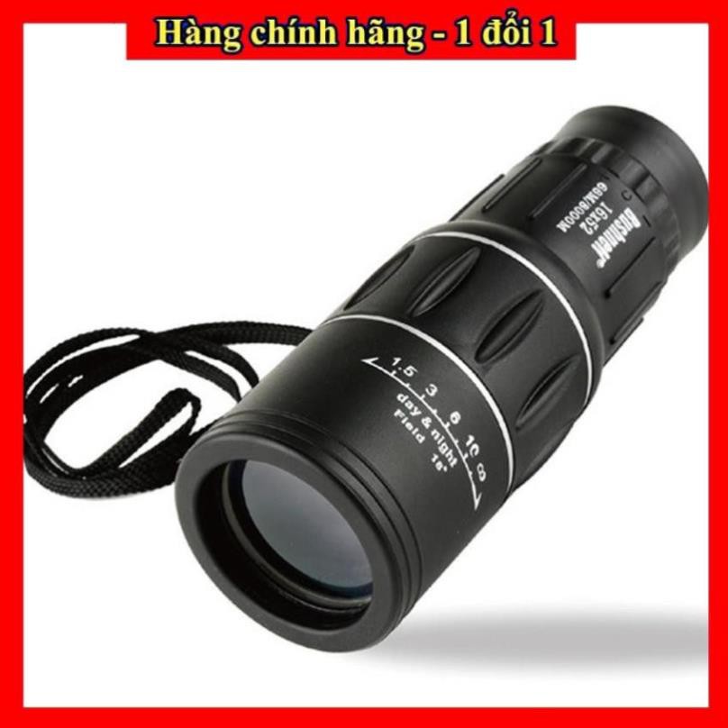 ✔️ [Top sale] -  Ống nhòm 1 mắt Bushnell 16x52 (Đen) ✔️