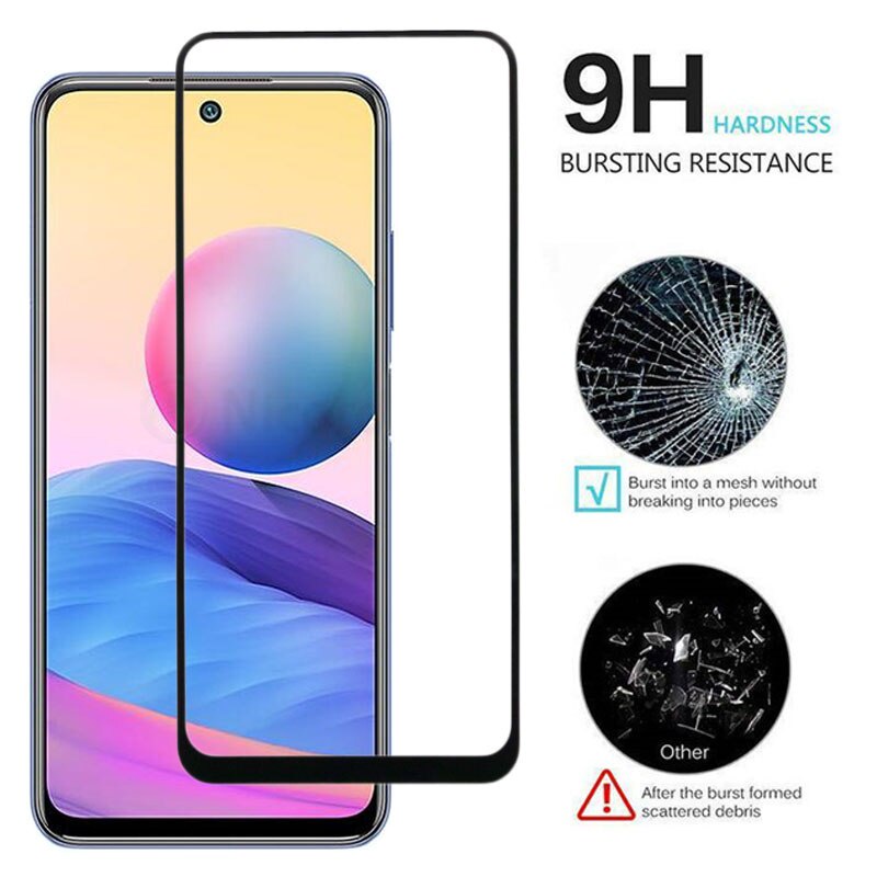 Kính cường lực bảo vệ toàn màn hình cho Xiaomi Redmi Note 9 8 7 6 9s 10 Pro Max Redmi Note 4 4x